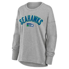 Seattle Seahawks Women's Hometown Legacy Long Sleeve T-Shirt Heather Gray - Fanatics