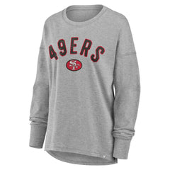 San Francisco 49ers Women's Hometown Legacy Long Sleeve T-Shirt Heather Gray - Fanatics