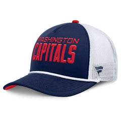 Washington Capitals Fanatics Authentic Pro Rink A-Frame Adjustable Hat Navy/White
