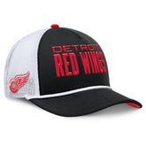 Detroit Red Wings - Fanatics Authentic Pro Rink A-Frame Adjustable Hat Black/White