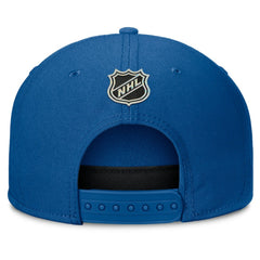 St. Louis Blues - Fanatics Authentic Pro Rink Team Code Snapback Hat Blue