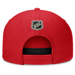 Calgary Flames - Fanatics Authentic Pro Rink Team Code Snapback Hat Red
