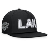 Los Angeles Kings - Fanatics Authentic Pro Rink Team Code Snapback Hat Black