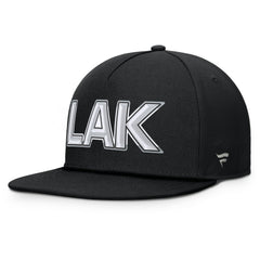 Los Angeles Kings - Fanatics Authentic Pro Rink Team Code Snapback Hat Black