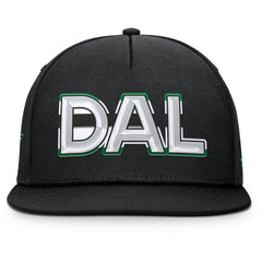 Dallas Stars - Fanatics Authentic Pro Rink Team Code Snapback Hat Black