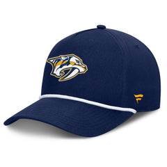 Nashville Predators - Fanatics Authentic Pro Rink Roper A-Frame Adjustable Hat Navy