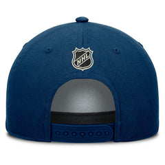 Seattle Kraken Fanatics Authentic Pro Rink Roper A-Frame Adjustable Hat Deep Sea Blue