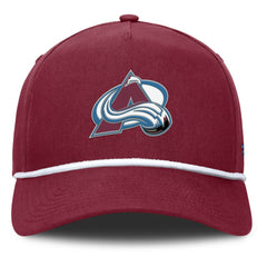 Colorado Avalanche - Fanatics Authentic Pro Rink Roper A-Frame Adjustable Hat Burgundy