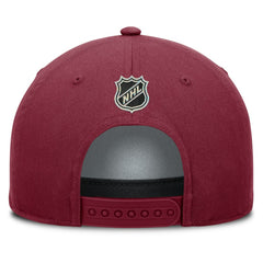 Colorado Avalanche - Fanatics Authentic Pro Rink Roper A-Frame Adjustable Hat Burgundy