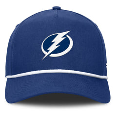 Tampa Bay Lightning - Fanatics Authentic Pro Rink Roper A-Frame Adjustable Hat Blue