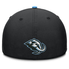 Utah Mammoth - Fanatics Authentic Pro Rink Team Code Flex Hat Black/Light Blue