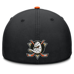 Anaheim Ducks - Fanatics Authentic Pro Rink Team Code Flex Hat Black/Orange