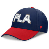 Florida Panthers - Fanatics Authentic Pro Rink Team Code Flex Hat Navy/Red