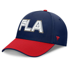Florida Panthers - Fanatics Authentic Pro Rink Team Code Flex Hat Navy/Red