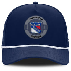New York Rangers Fanatics Authentic Pro Rink Adjustable Hat Navy