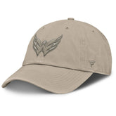 Washington Capitals Fanatics Authentic Pro Road Adjustable Hat Tan