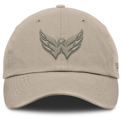 Washington Capitals Fanatics Authentic Pro Road Adjustable Hat Tan