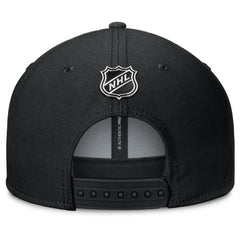 Chicago Blackhawks Fanatics Authentic Pro Rink Lockup Snapback Hat Black