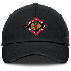 Chicago Blackhawks Fanatics Women's Authentic Pro Rink Adjustable Hat Black