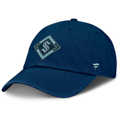 Seattle Kraken Fanatics Women's Authentic Pro Rink Adjustable Hat Deep Sea Blue