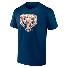 Chicago Bears Chrome Dimension T-Shirt Navy - NFL