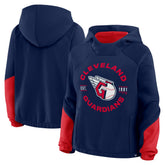 Cleveland Guardians Fanatics Women's Oversized Time to Win Pullover Hoodie Lifestyle