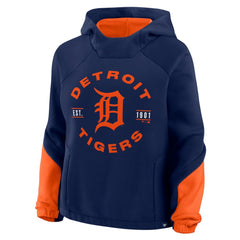 Detroit Tigers Fanatics Women's Oversized Time to Win Pullover Hoodie On Sale