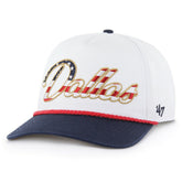 Dallas Cowboys '47 Patriotic Overhand Hitch Adjustable Hat White - 47 brand