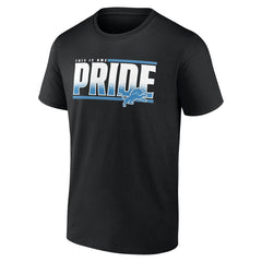Detroit Lions One Pride T-Shirt Black - NFL