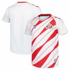 Sunderland Hummel Home Pre-Match Jerseys / White / Kids
