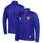 Sunderland Hummel Away Pre-Match Half Zip - Blue