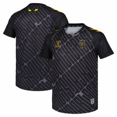 Sunderland Hummel Third Pre-Match Jerseys / Black / Kids