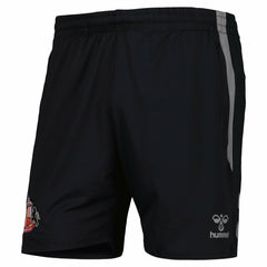 Sunderland Hummel Training Woven Shorts - Black