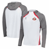 Sunderland Hummel Training Hoodie - White