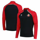 Sunderland Hummel Training Half Zip - Black
