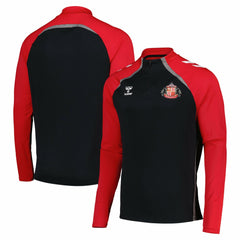Sunderland Hummel Training Half Zip - Black