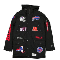 Buffalo Bills New Era x Alpha Industries N-3B Altitude Full-Zip Parka Black - NFL