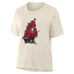 Tampa Bay Buccaneers Women's Dove Legacy T-Shirt Cream - Fanatics