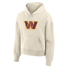 Washington Commanders Women's Dove Legacy Pullover Hoodie Cream - Fanatics