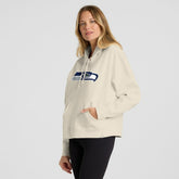 Seattle Seahawks Women's Dove Legacy Pullover Hoodie Cream - Fanatics