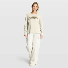 Jacksonville Jaguars Women's Dove Legacy Long Sleeve T-Shirt Cream - Fanatics
