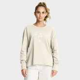 Carolina Panthers Women's Dove Legacy Long Sleeve T-Shirt Cream - Fanatics
