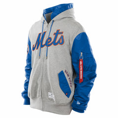 New York Mets New Era x Alpha Industries MA-1 Full-Zip Hoodie Jacket Lifestyle