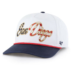 San Diego Padres '47 Patriotic Overhand Hitch Adjustable Hat for sale