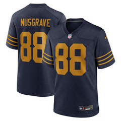 Luke Musgrave Green Bay Packers The 1923 Classic Game Jersey Navy - Nike