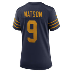 Christian Watson Green Bay Packers Women's The 1923 Classic Game Jersey Navy - Nike