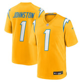 Quentin Johnston Los Angeles Chargers Alternate Charger Power Game Player Jersey Gold - Nike