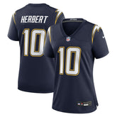 Justin Herbert Los Angeles Chargers Women's Alternate Super Chargers Game Jersey Navy - Nike