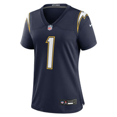 Quentin Johnston Los Angeles Chargers Women's Alternate Super Chargers Game Jersey Navy - Nike