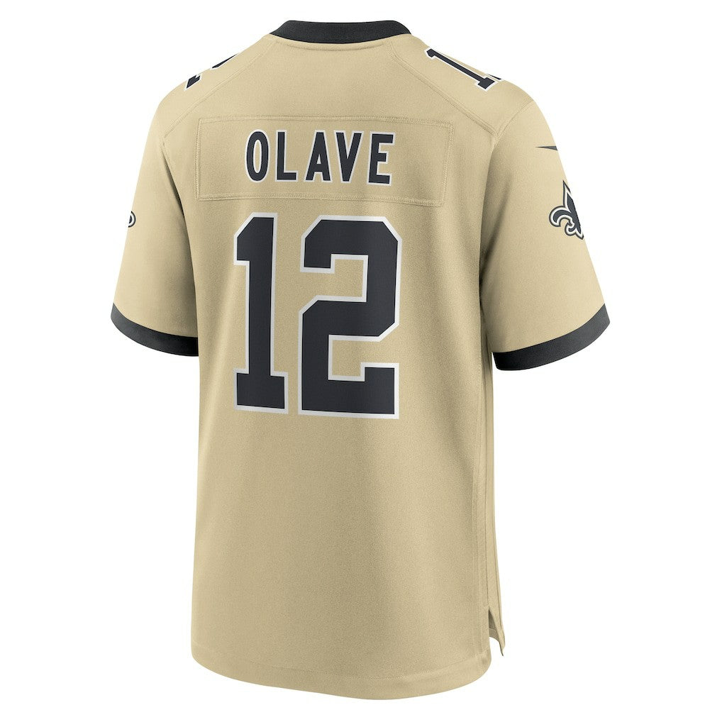 Chris Olave New Orleans Saints Gameday Golds Alternate Game Player Jersey - Gold | NFL Jerseys